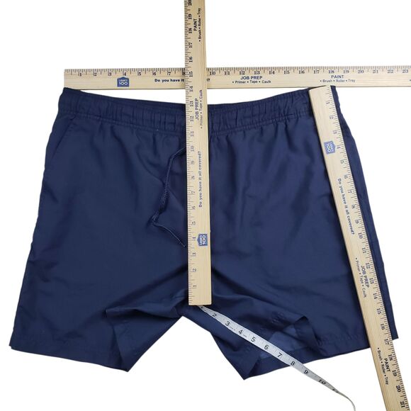 Vintage Op Ocean Pacific Swim Trunks Shorts Mens Medium Blue Mesh Lined Y2K - Picture 3 of 5